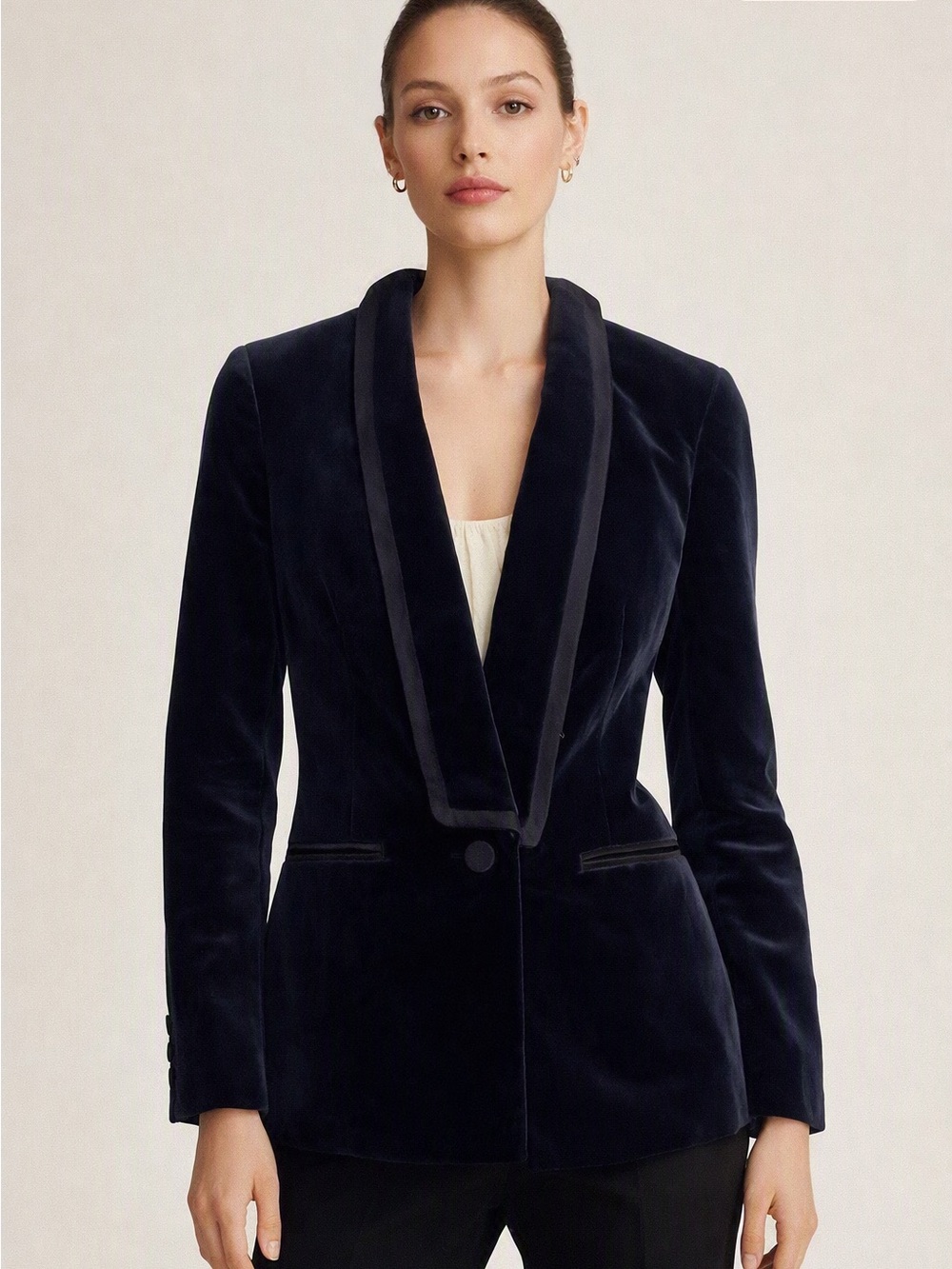 3.1 Phillip Lim Elegant Blue Velvet Women's Blazer- Size O